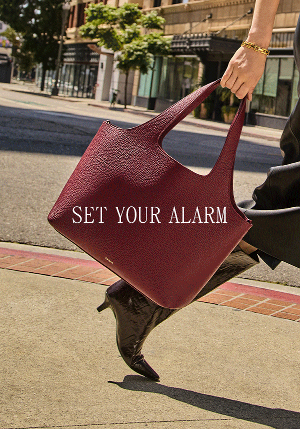 SET YOUR ALARM