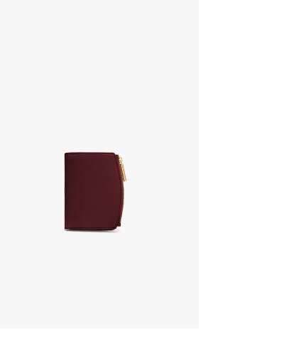 Fold Zip Wallet Cherry