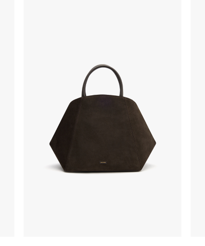 Forma Satchel Mocha Suede