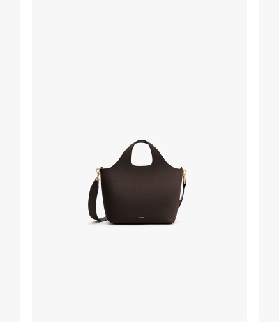 Small System Zipper Tote Mocha