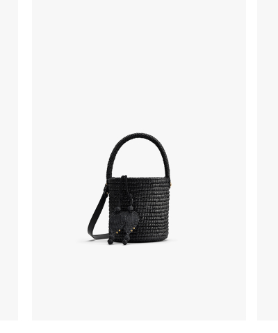 Toquilla Mini Bucket Bag Black