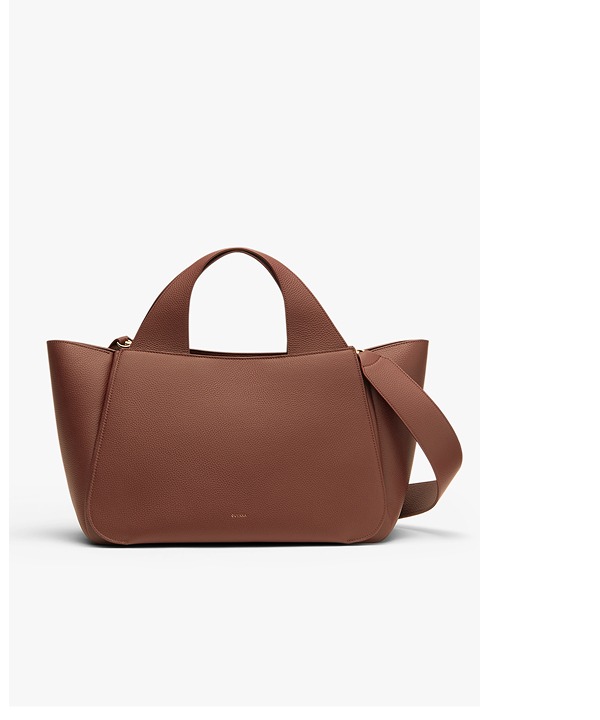 Mila Satchel Dark Chestnut