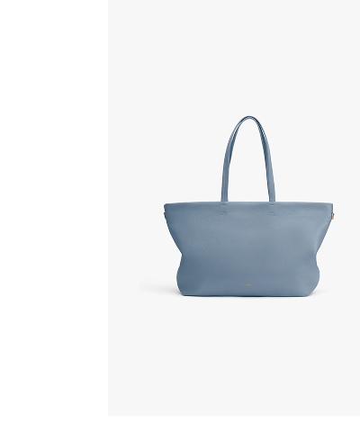 Classic Easy Zipper Tote Azure