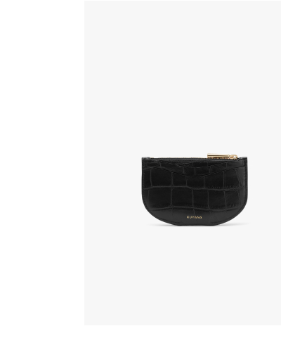Cardholder Black Croco