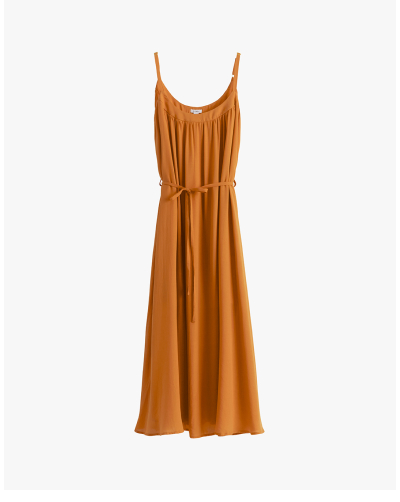 Tencel Mar Dress Saffron