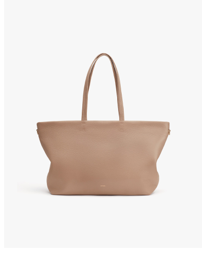 Classic Easy Zipper Tote Cappuccino