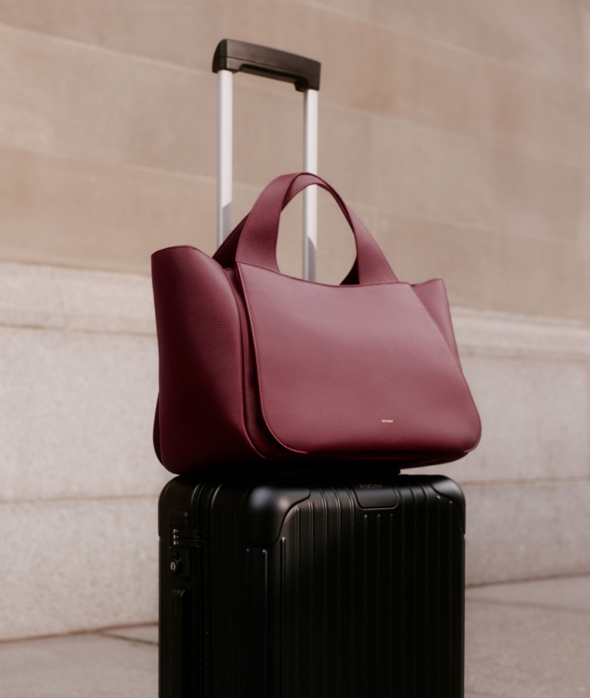 Mila Satchel Cherry