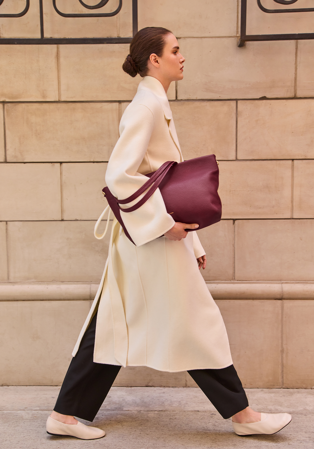 Classic Easy Zipper Tote Cherry