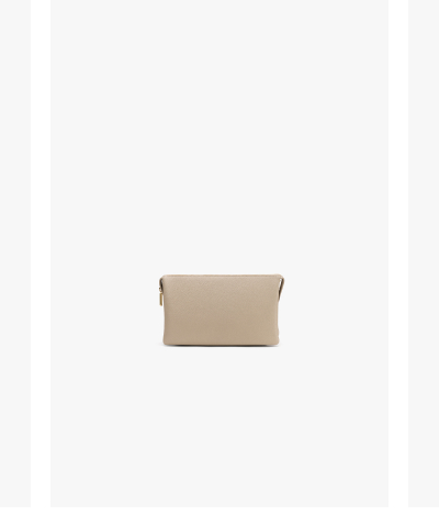 Tria Clutch Stone/ Cappuccino