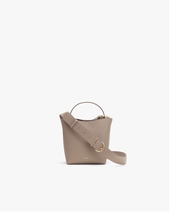 Mini Linea Bucket Bag Clay