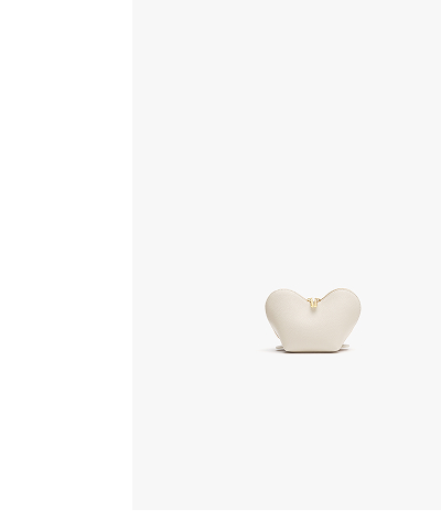 Mini Heart Case Ecru