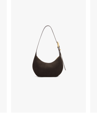 Mini Celestia Bag Mocha Suede