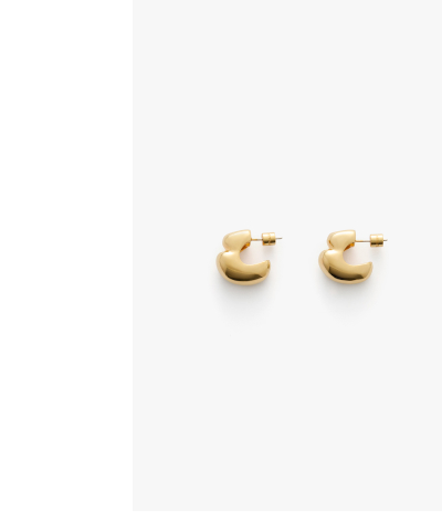 Mini Celestia Hoop Earrings