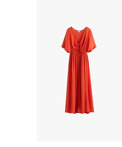 Tencel Tie Front Cover-Up Lipstick