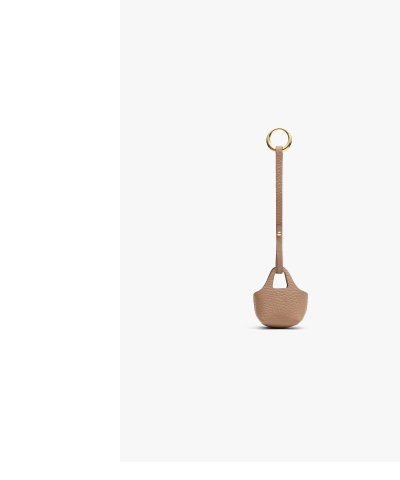 System Tote Charm Cappuccino