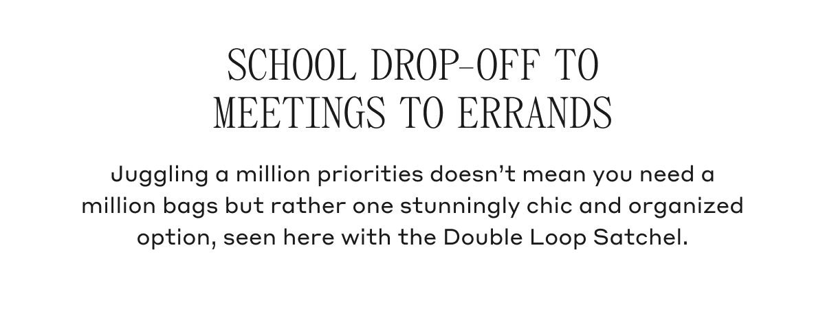 In Your Suitcase Our small leather goods deliver absolute ease and organization to your summer suitcase.