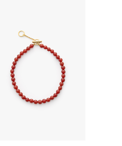 Cerise Beaded Necklace