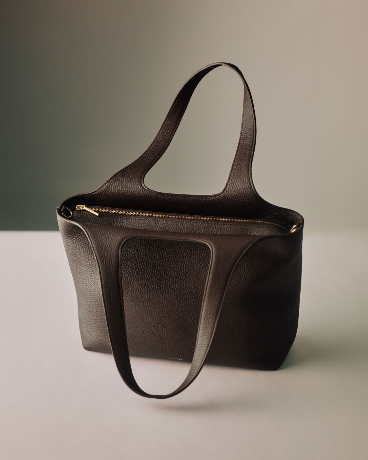 System Zipper Tote 13-Inch Mocha