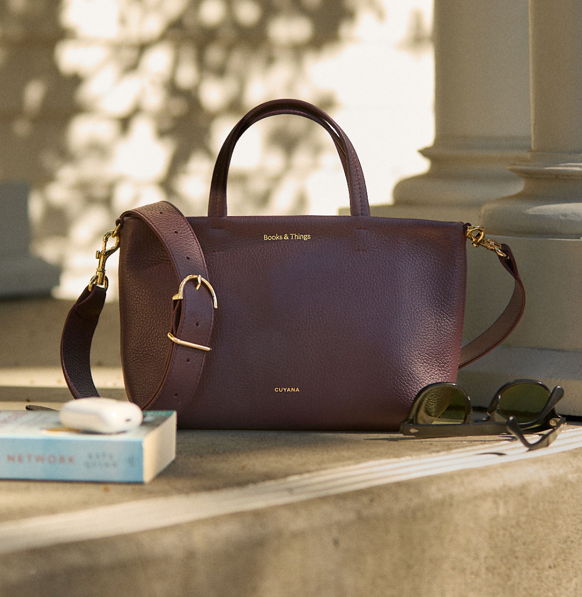 CUYANA X REESE'S BOOK CLUB Mini Easy Zipper Tote