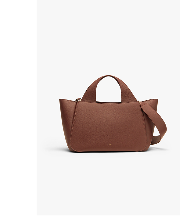 Mila Satchel Dark Chestnut