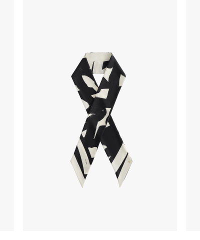 Silk Skinny Scarf