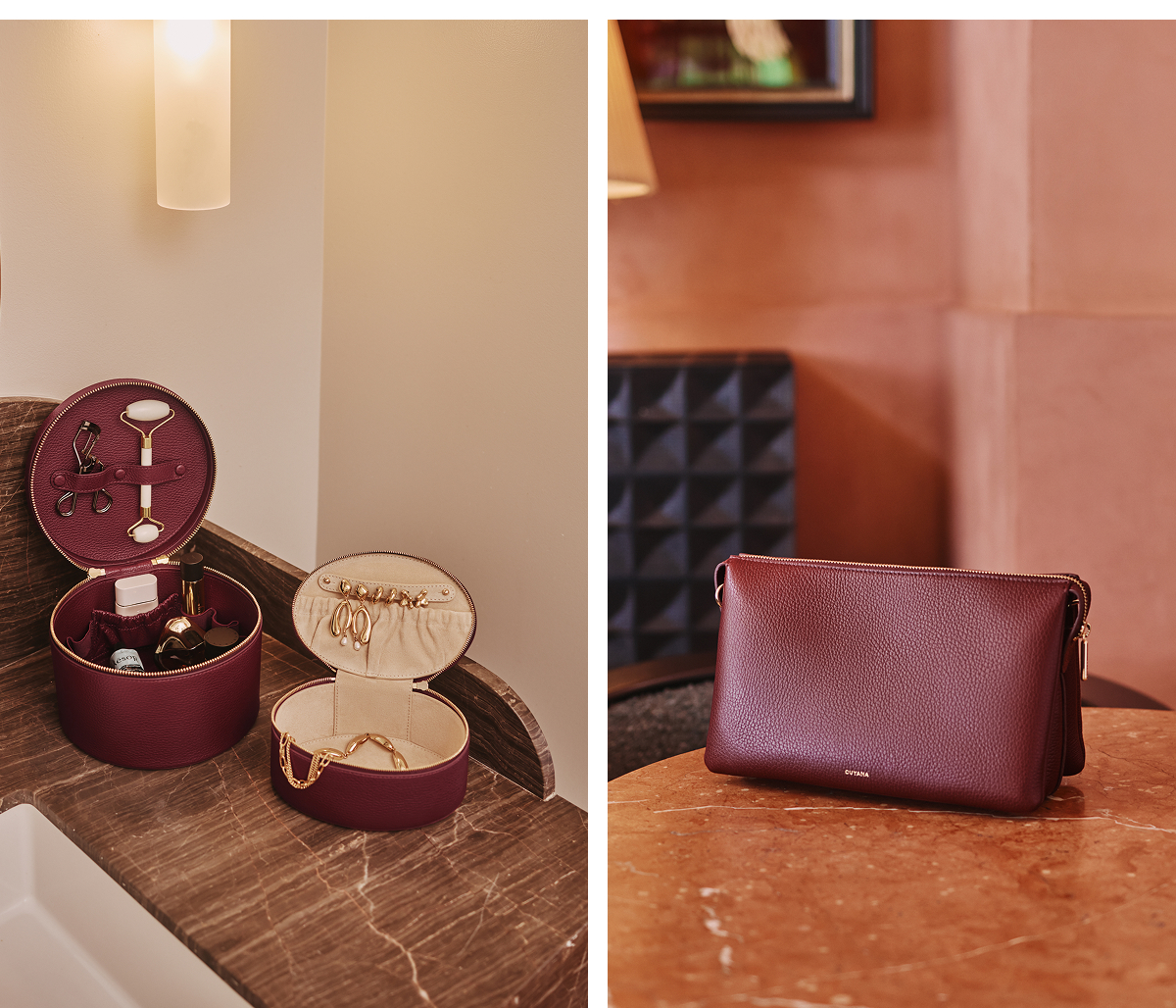 Wellness Case, Jewelry Case, Tria Clutch