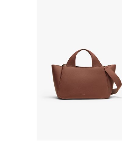 Mila Satchel Dark Chestnut