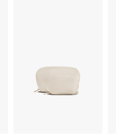 Travel Case Set Ecru