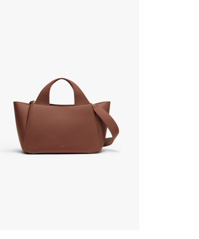 Mila Satchel Dark Chestnut