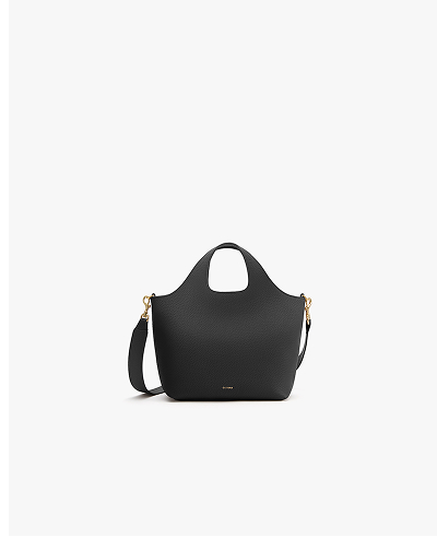 Small System Zipper Tote Black