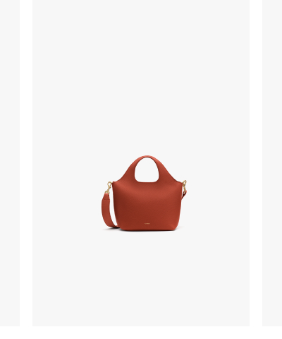 Mini System Tote Dark Terracotta