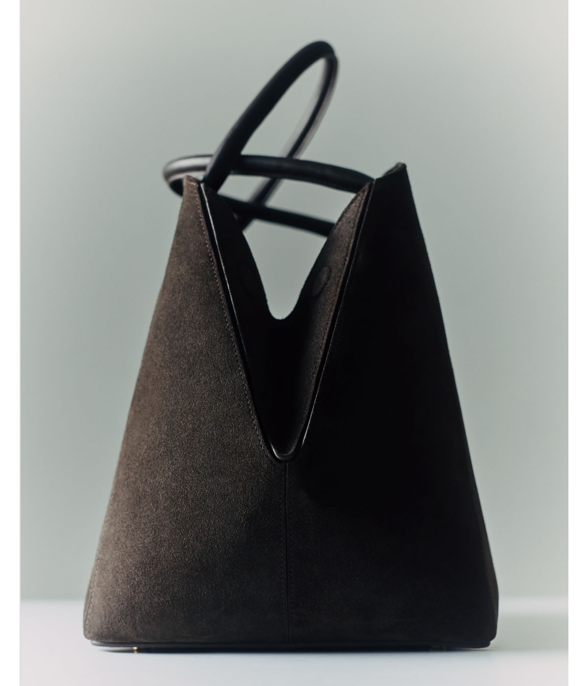 Forma Satchel Suede Mocha