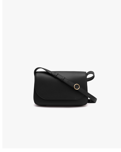 Concertina Shoulder Bag Black