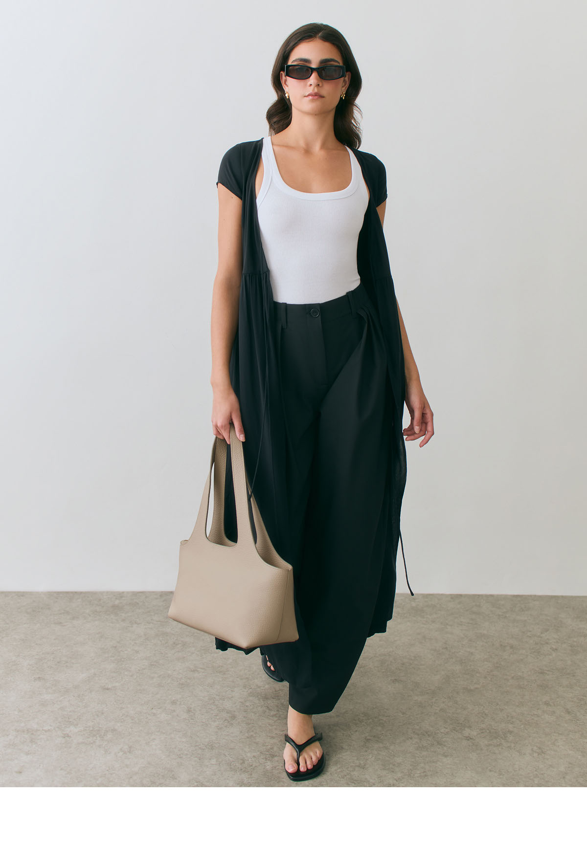 Tencel Tie Front Cover-Up