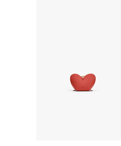Mini Heart Case Dark Coral