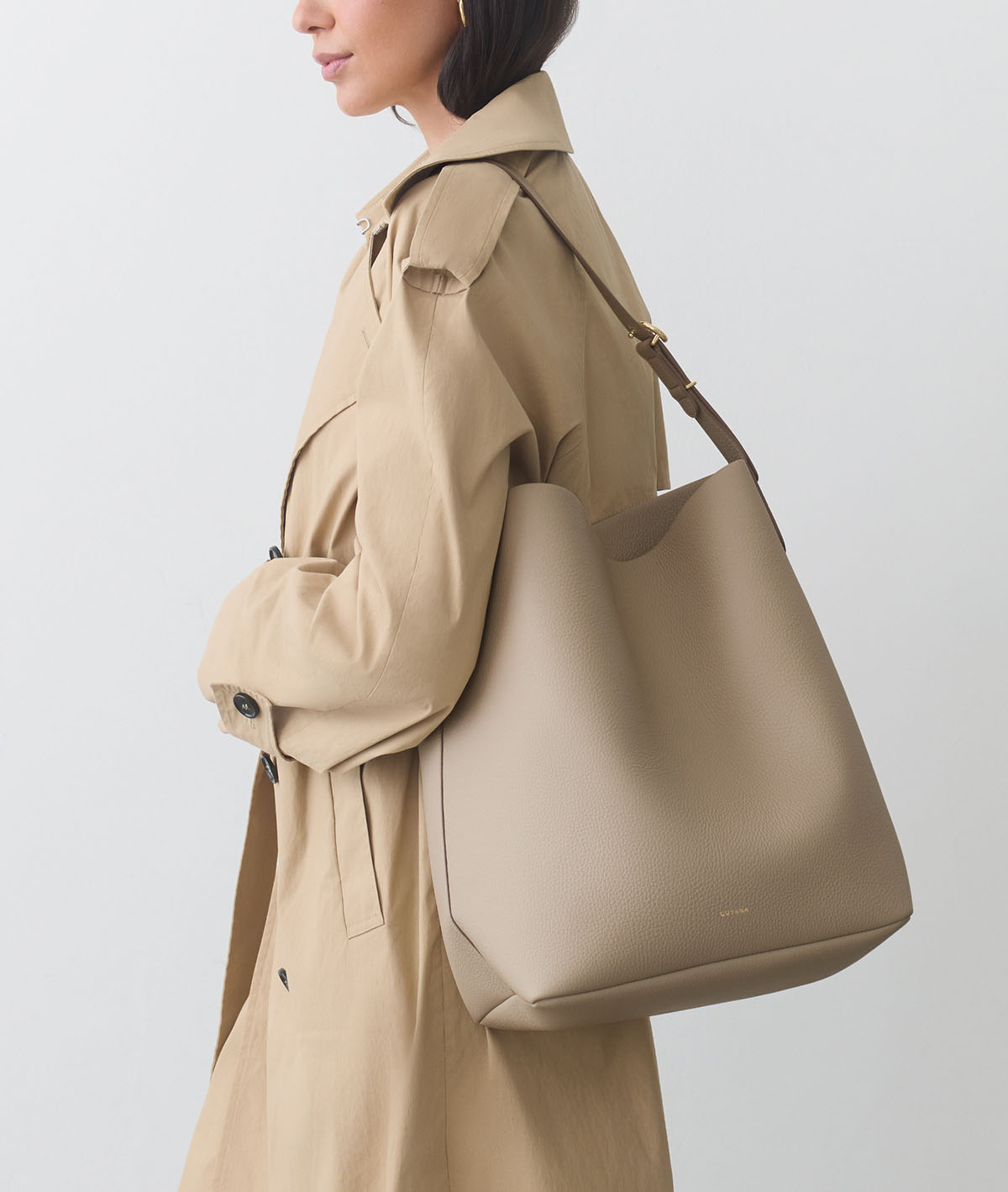Camina Bucket Bag Stone