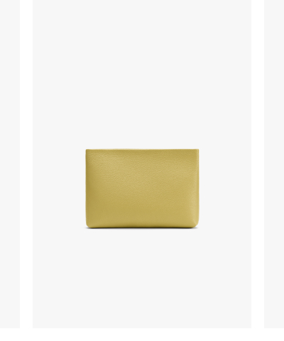 Medium Zipper Pouch Lime
