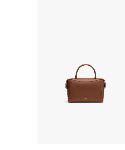 Forma Top Handle Bag Dark Chestnut