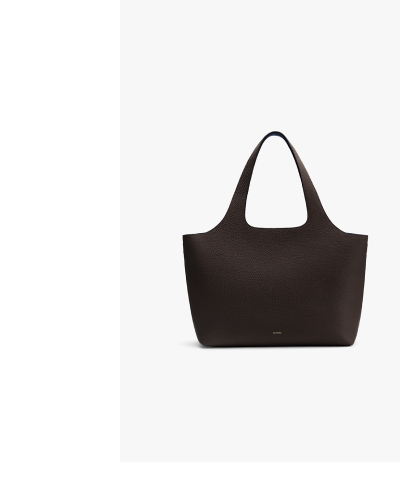 System Zipper Tote 16-Inch Mocha