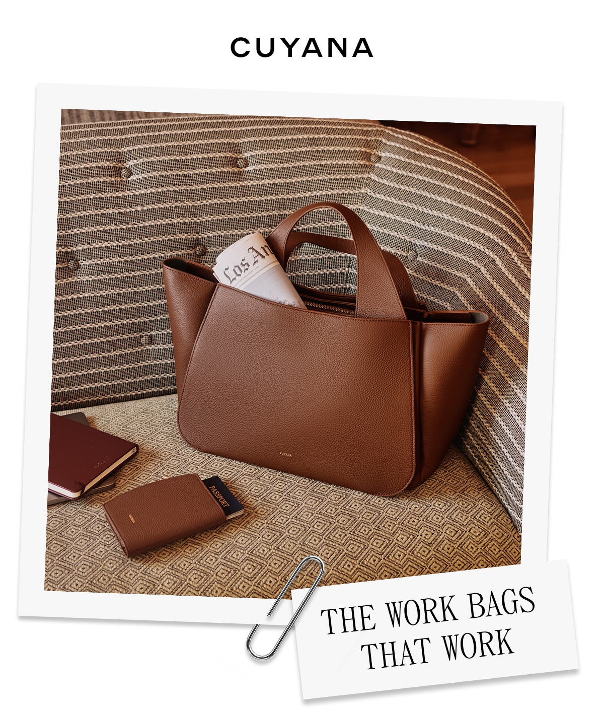 CUYANA THE WORK BAGS THAT WORK