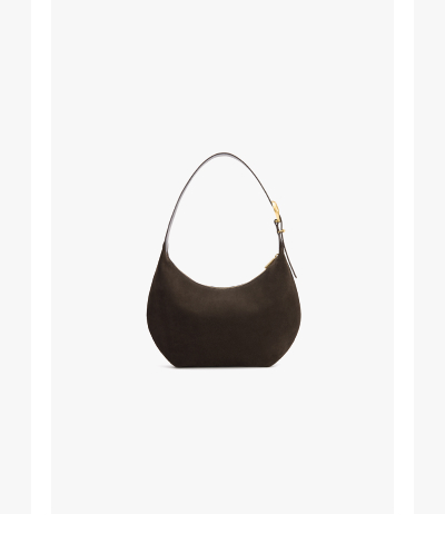 Celestia Shoulder Bag Mocha Suede