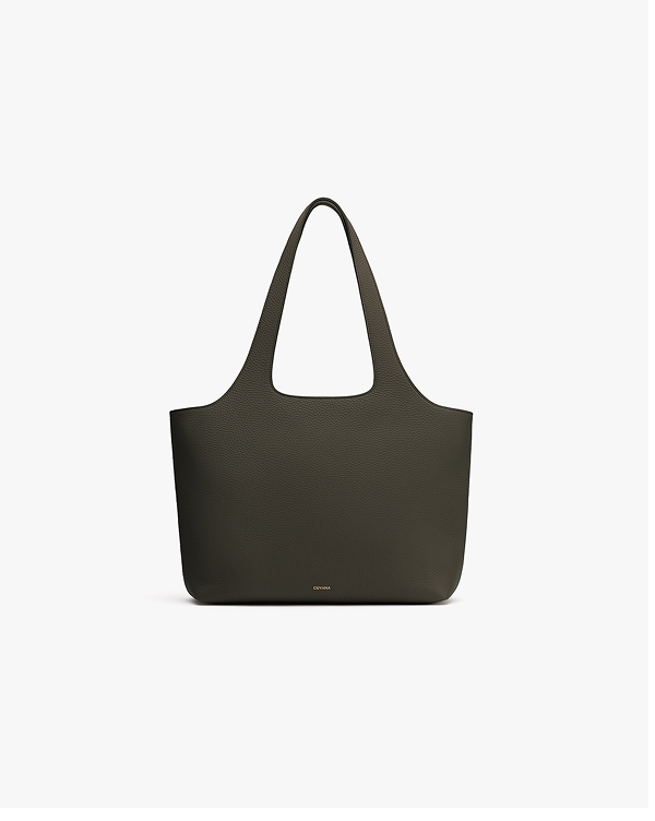 System Zipper Tote 16-Inch Dark Olive