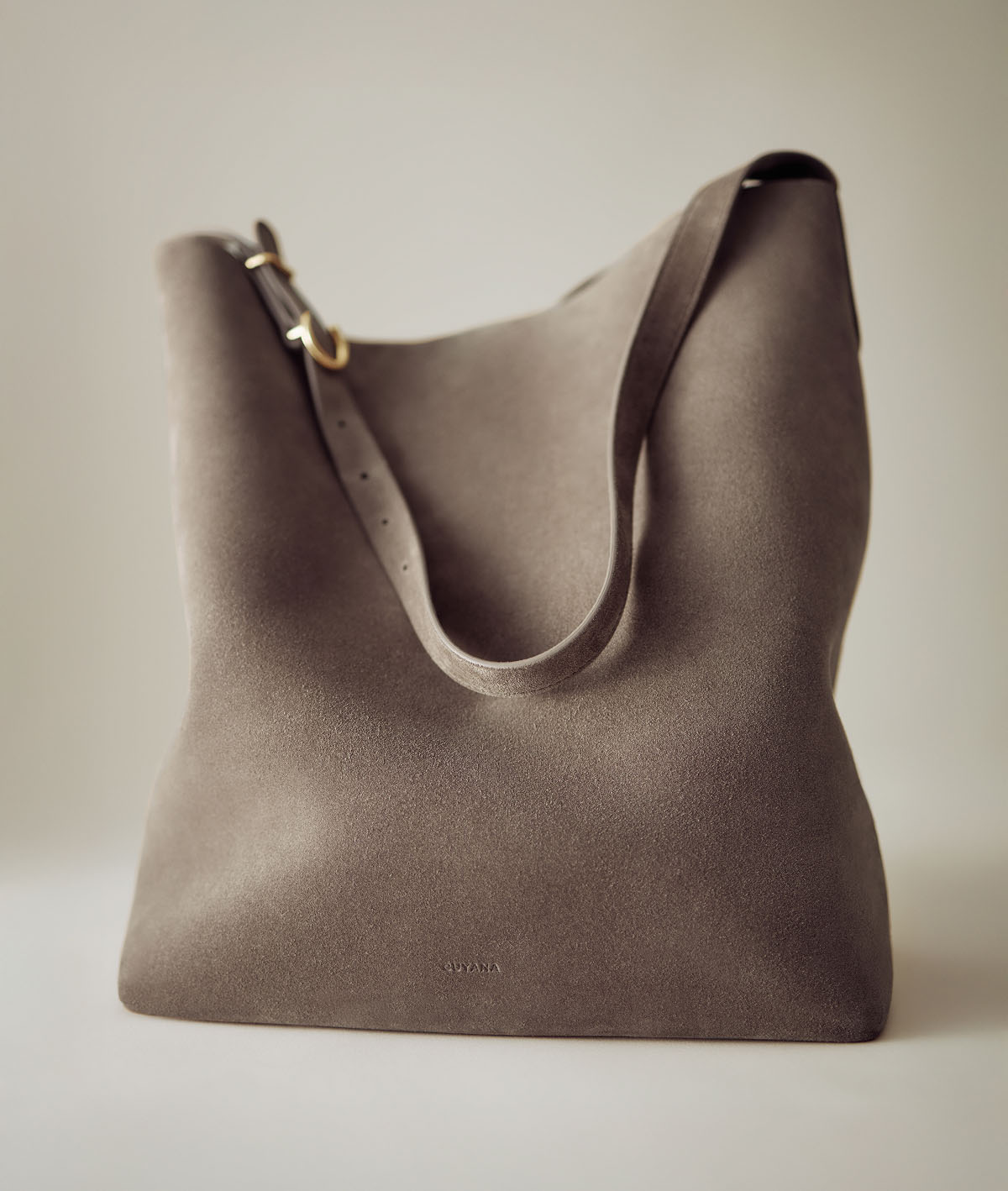 Camina Bucket Bag Clay Suede
