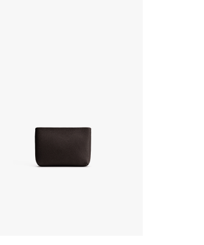 Mini Zipper Pouch Mocha