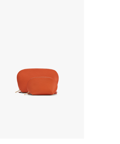 Travel Case Set Burnt Orange