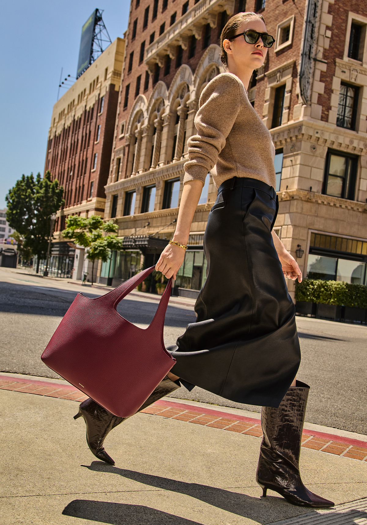 System Tote in Cherry