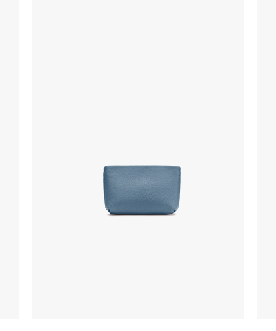 Mini Zipper Pouch Azure