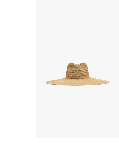 Beach Hat Dark Natural