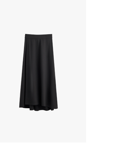 Ponte Pleat Front Skirt