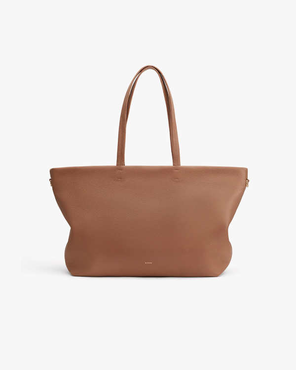 Classic Easy Zipper Tote Caramel